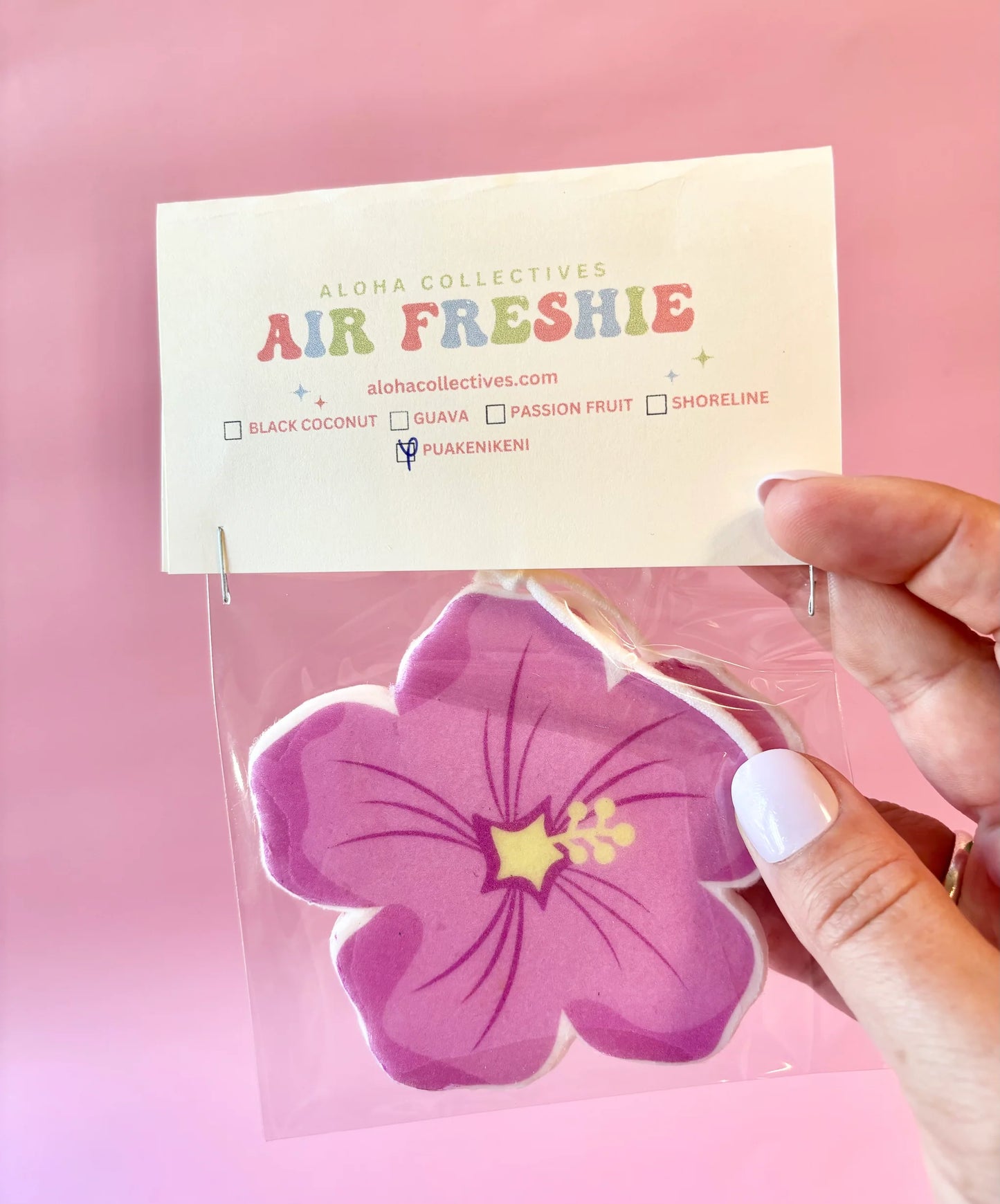 Aloha Collectives Air Freshie  Hibiscus